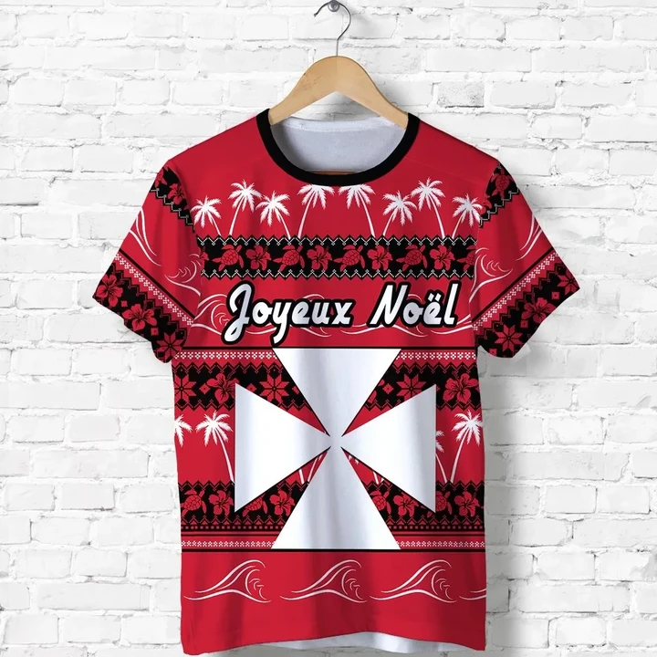 Wallis And Futuna Christmas T Shirt front