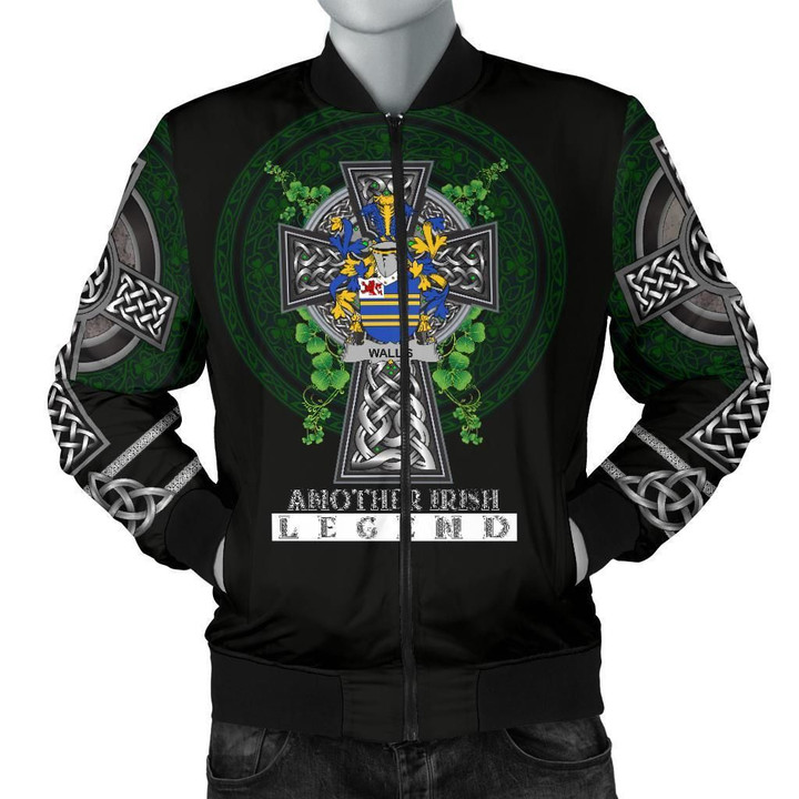 Wallis Ireland Bomber Jacket Irish Legend | Over 1400 Crests | Clothing | Apparel