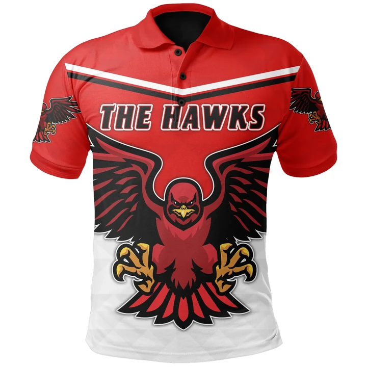 Australia Basketball Polo Shirt The Hawks TH5