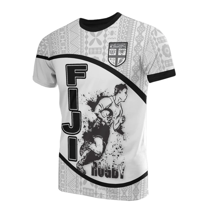 Fiji All Over T-Shirt - Grunge Rugby