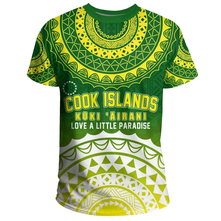 Cook Islands T-Shirt Love A Little Paradise A7