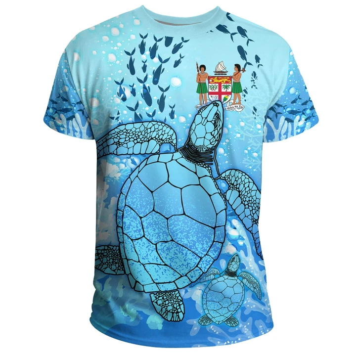 Fiji T-Shirt Ocean Life (Women's/Men's) A7
