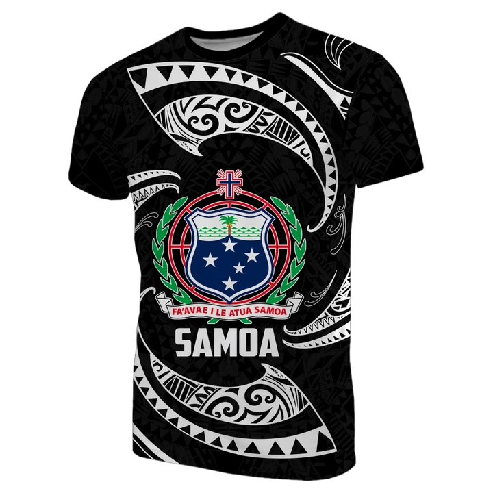Samoa T-Shirt Polynesian Tribal