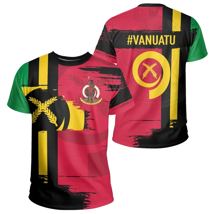 Vanuatu T-shirt - Sport Ver Blue | Clothing | 1sttheworld