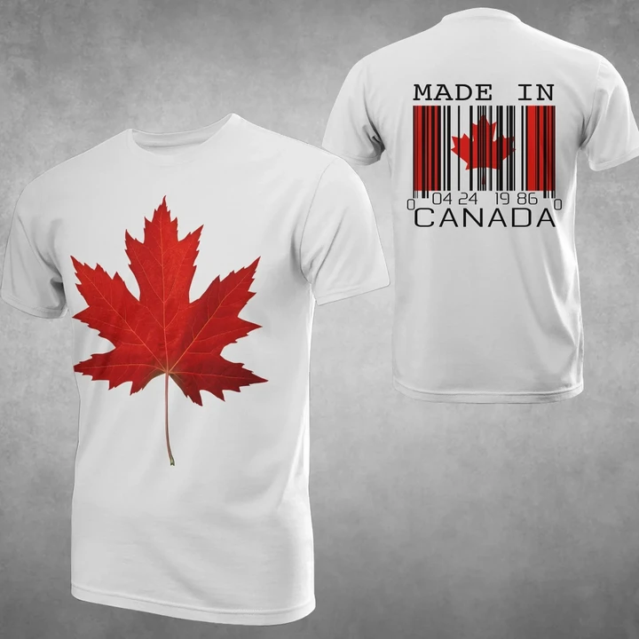 Canada Maple Leaf Code T-Shirts - Bh