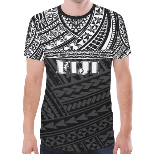 Fiji All Over Print T-Shirt - Black Version - BN01