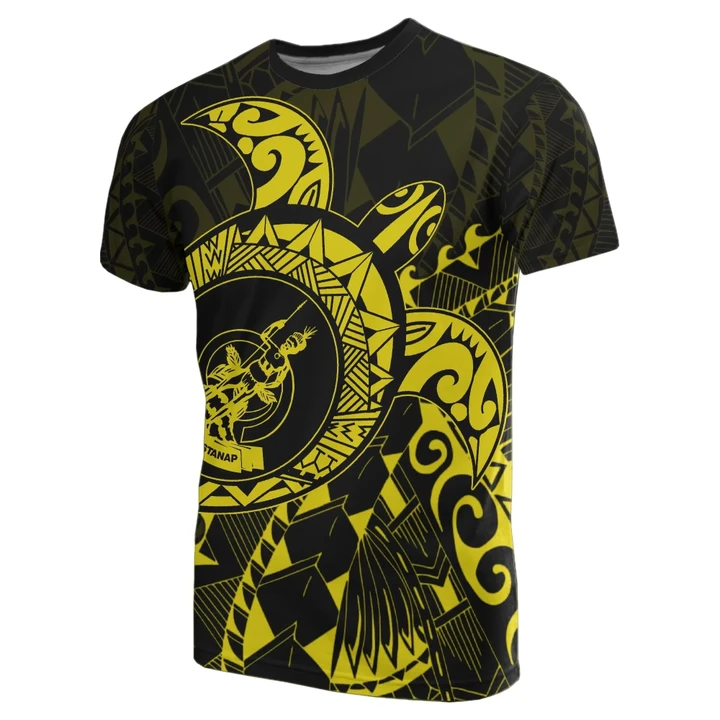 Vanuatu T-shirt - Yellow - Turtle Style