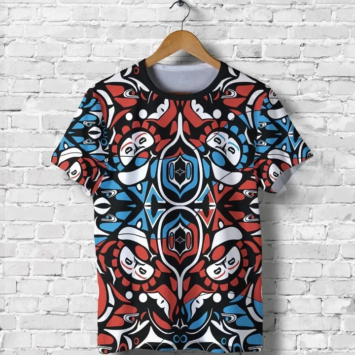 Canada Haida Pattern T-Shirt A16