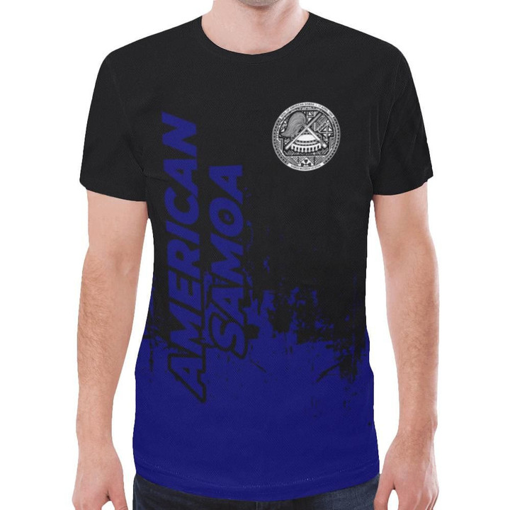 American Samoa T-shirt - Smudge Style - BN1510