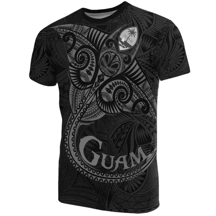 Guam T-Shirt Manta Ray Tattoo Special A7