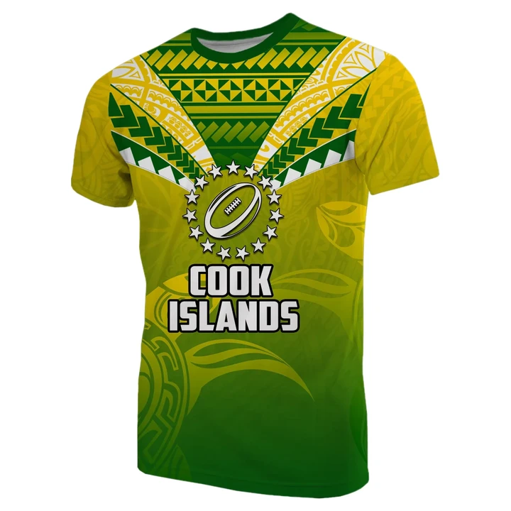Cook Islands Rugby Simple Polynesian T-Shirt TH4