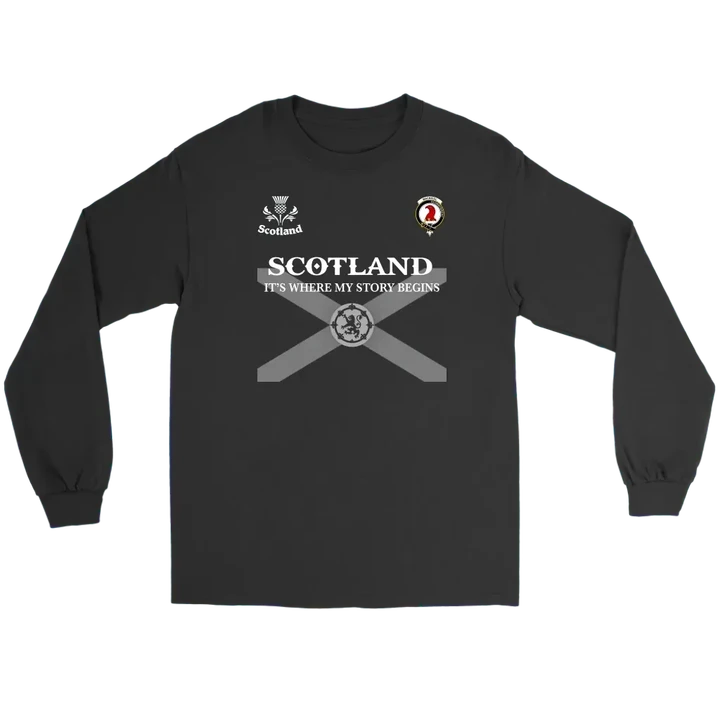 Scotland T-shirt - MacNicol (of Scorrybreac) | Exclusive Over 300 Clans