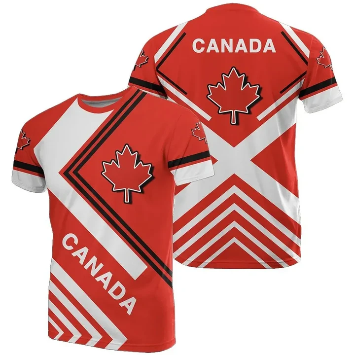 Canada T-Shirt - Flag America Nations Style - J6