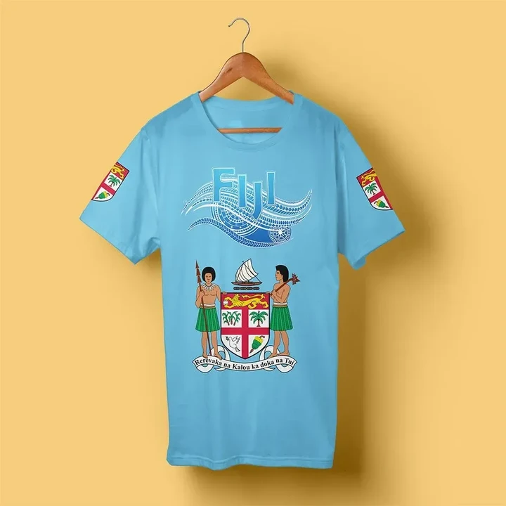 Fiji T-Shirt Itaukei Flag T-Shirt 01 H7