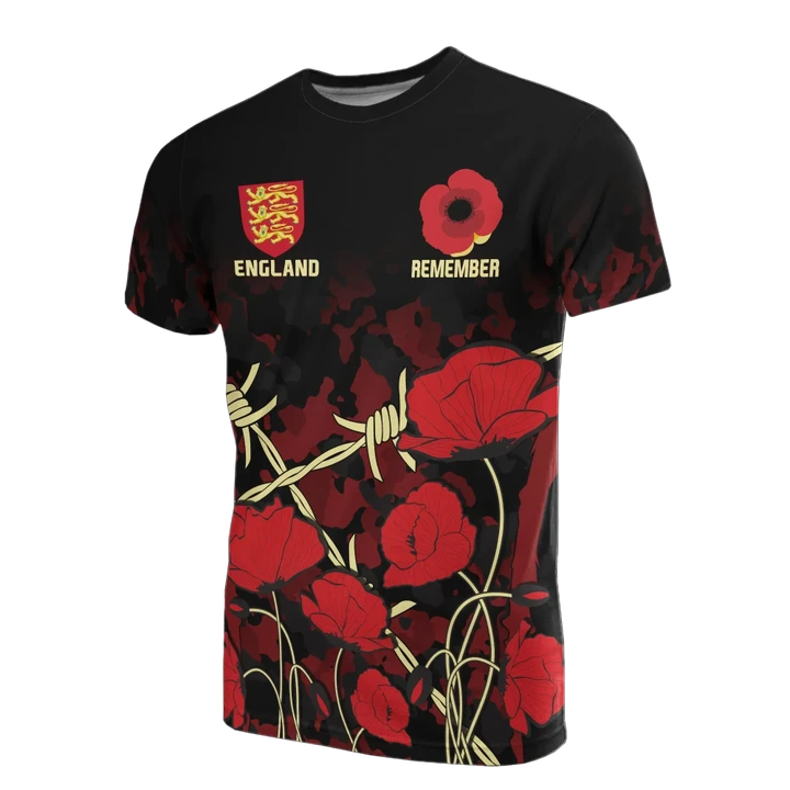 England T-shirt - Remembrance Day