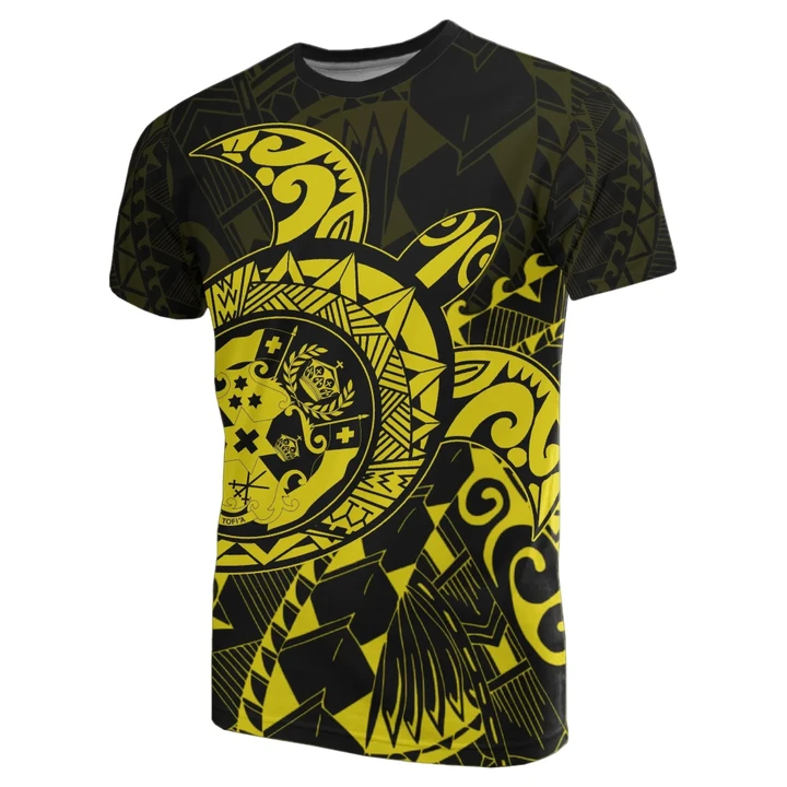 Tonga T-shirt - Yellow - Turtle Style