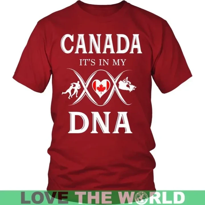 Canada It'S In My Dna T-Shirt H4