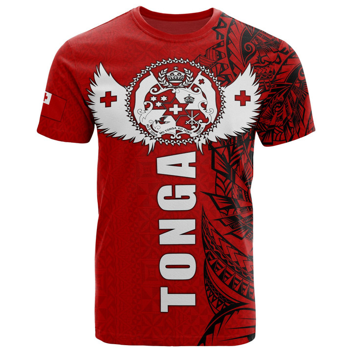 Tonga Polynesian T-Shirt - Tonga Wings - Bn15