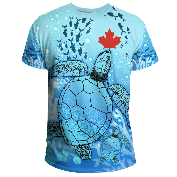 Canada T-Shirt Ocean Life (Women'S/Men'S) A7