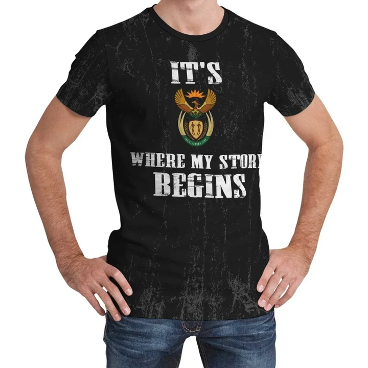 South Africa T-Shirt - It's Where My Story Begins | Unisex Clothings