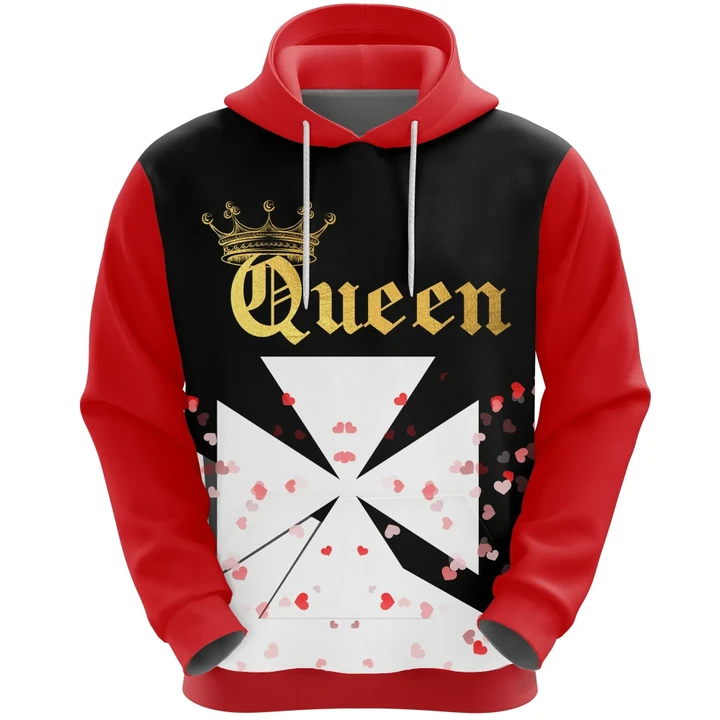 Wallis and Futuna Queen (Valentine Hoodie) | Couple Hoodie | Clothing | rugbylife