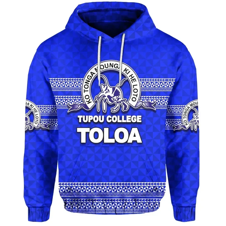 (Custom Personalised)Tonga Tupou College Toloa Hoodie