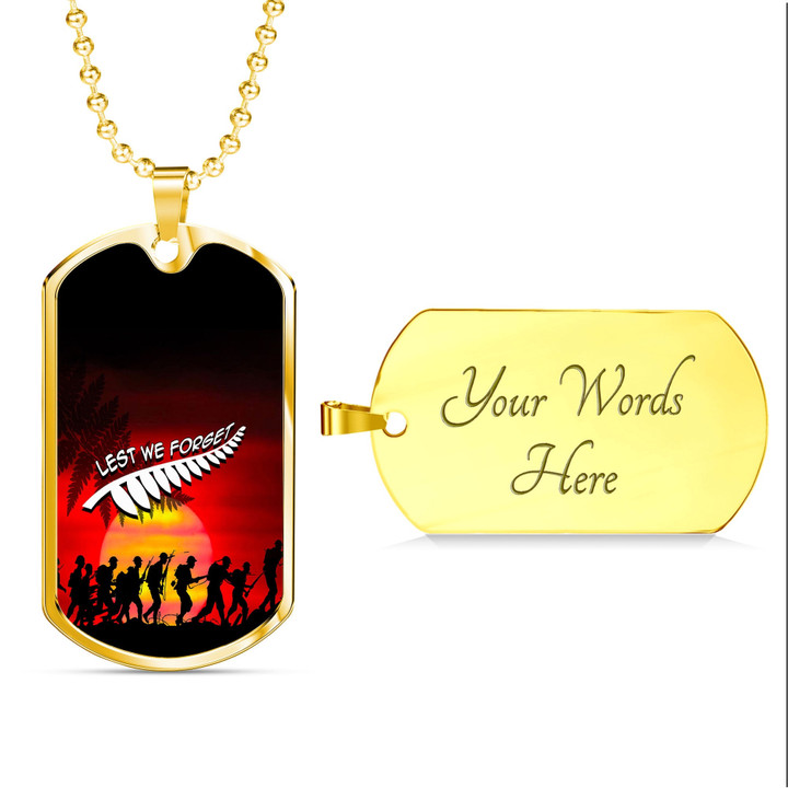 Rugbylife Dog Tag - Anzac Lest We Forget Sun A35 | Rugbylife.com