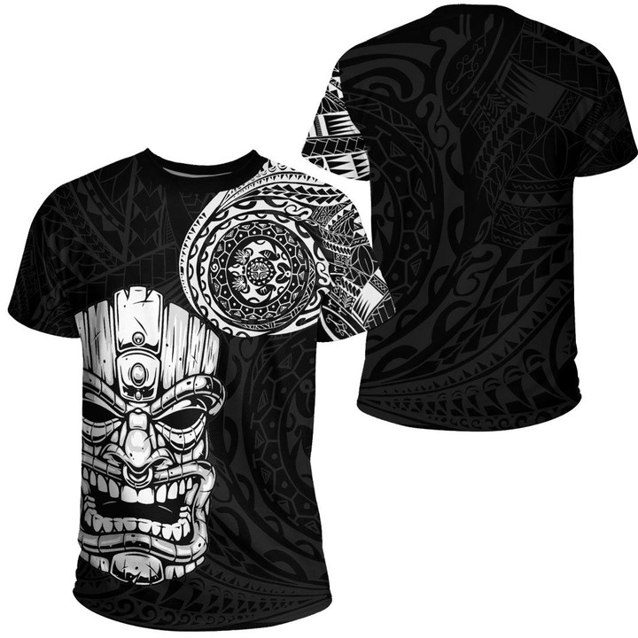 RugbyLife Clothing - Polynesian Tattoo Style Tiki T-Shirt A7 | RugbyLife