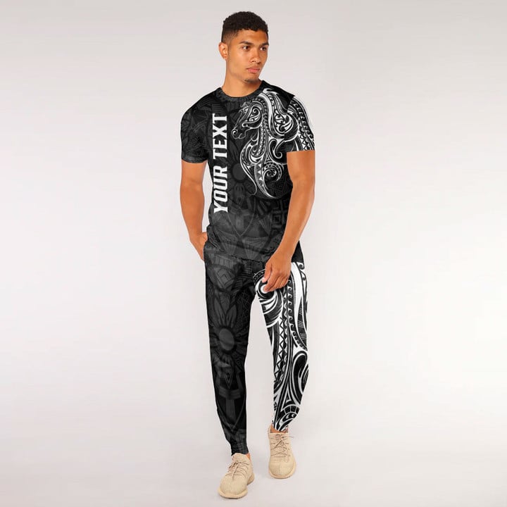 RugbyLife Clothing - (Custom) Polynesian Tattoo Style Horse T-Shirt and Jogger Pants A7 | RugbyLife