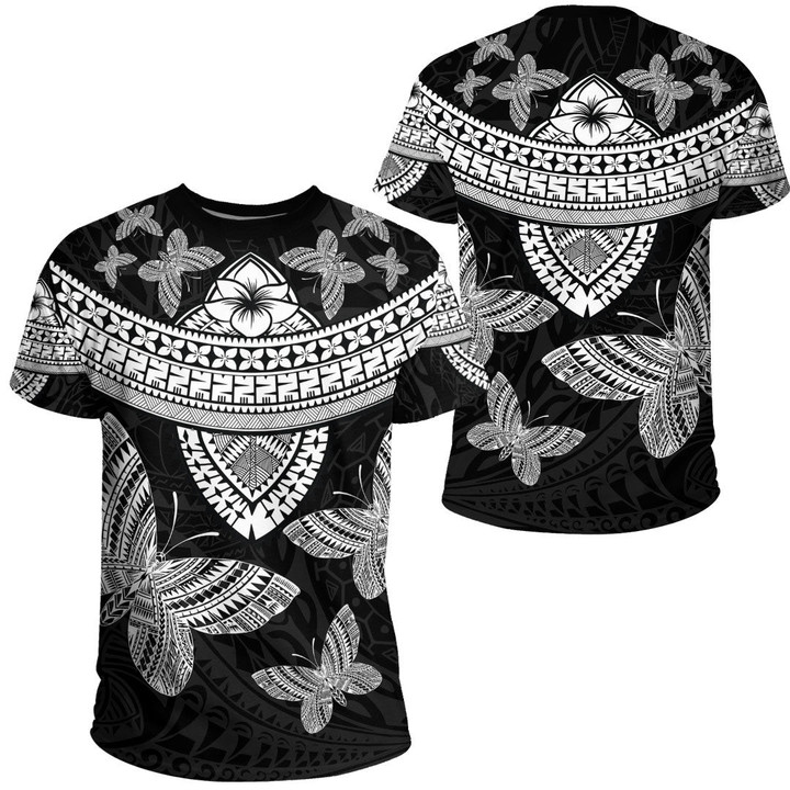 RugbyLife Clothing - Polynesian Tattoo Style Butterfly T-Shirt A7 | RugbyLife