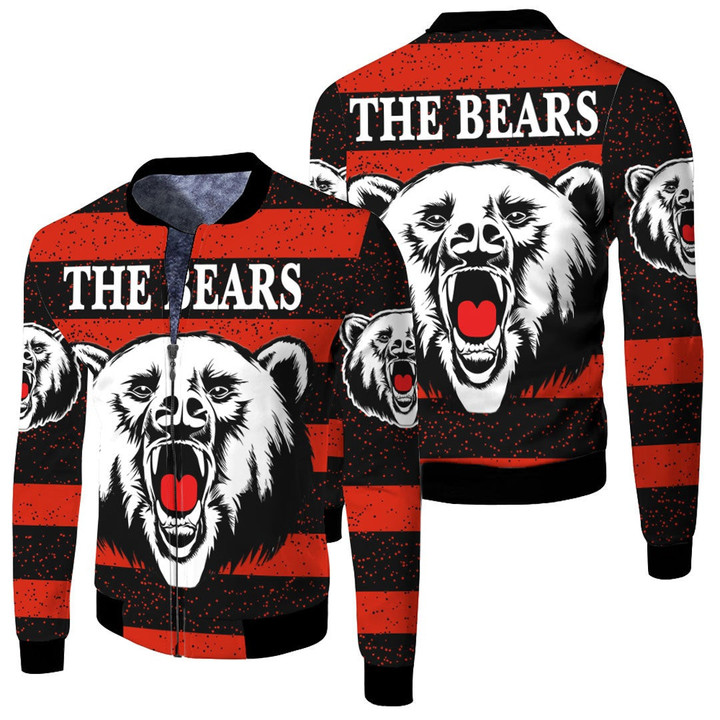 North Sydney Bears Indigenous - Rugby Team Fleece Winter jacket | Lovenewzeland.co
