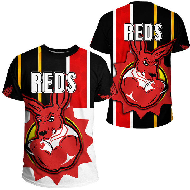 (Custom) REDs - Rugby Team T-shirt | Lovenewzealand.co

