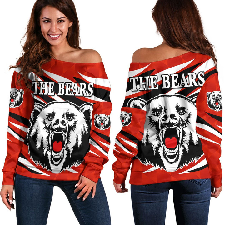 North Sydney Bears Indigenous Limited - Rugby Team Off Shoulder Sweaters | Lovenewzealand.co