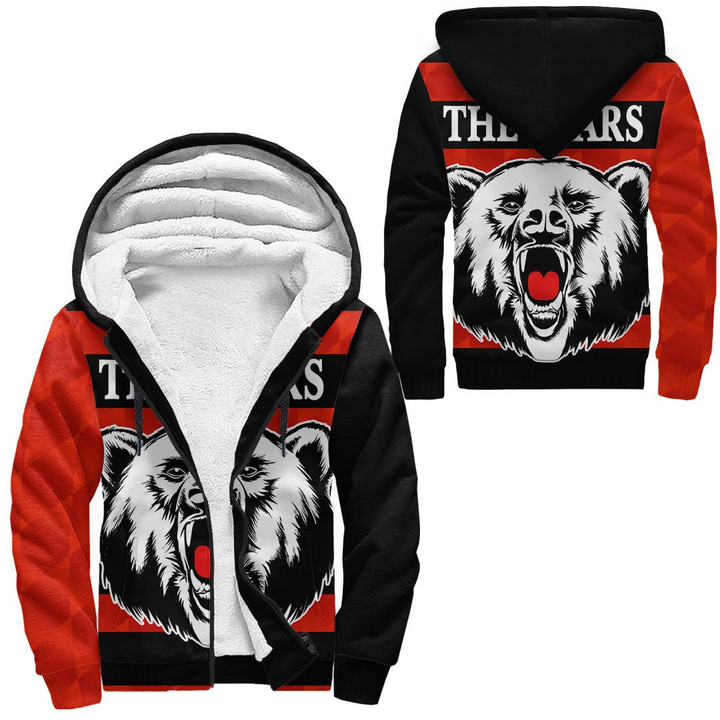North Sydney Bears Special Style - Rugby Team Sherpa Hoodies | Lovenewzealand.co