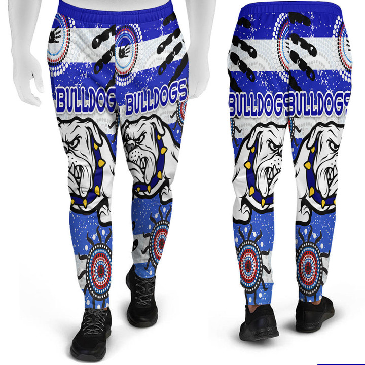 Love New Zealand Jogger - Canterbury-Bankstown Bulldogs Indigenous Victorian Vibes Version 2.0 - Rugby Team Jogger Pant | Lovenewzealand.co
