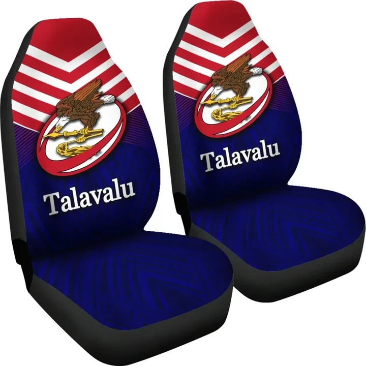 American Samoa Talavalu Rugby Car Seat Covers TH4 | Lovenewzealand.co