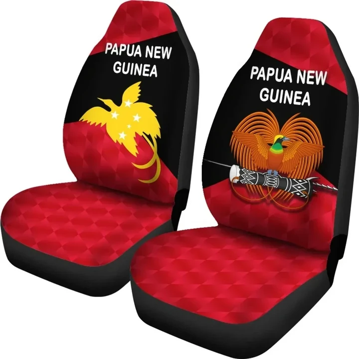 Papua New Guinea Rugby Car Seat Covers K8 | Lovenewzealand.co