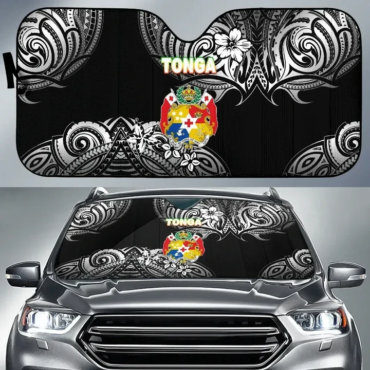 Mate Ma'a Tonga Rugby Auto Sun Shades Polynesian Unique Vibes - Black K8 | Lovenewzealand.co