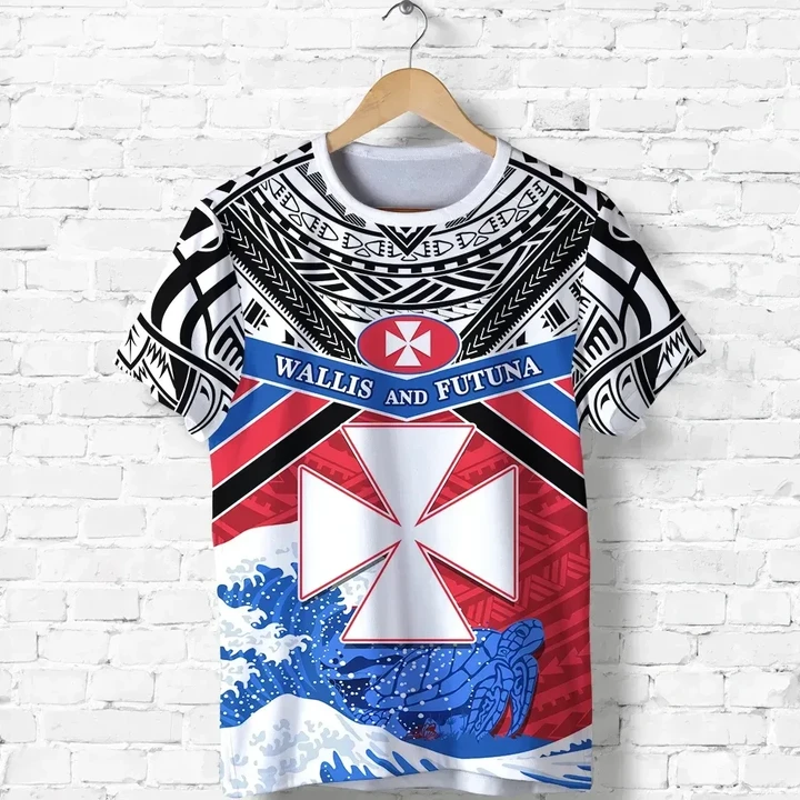Wallis and Futuna Rugby T Shirt Spirit K13 | Lovenewzealand.co