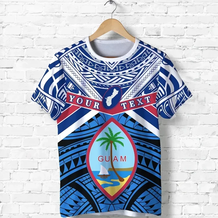 (Custom Personalised) Guam Rugby T Shirt Spirit K13 | Lovenewzealand.co