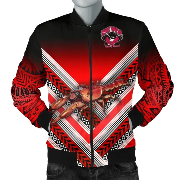 Rewa Rugby Union Fiji Men Bomber Jacket Creative Style K8 | Lovenewzealand.co