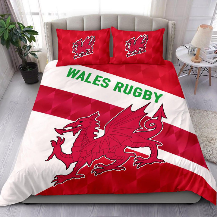 Wales Rugby Bedding Set Sporty Style K8 | Lovenewzealand.co