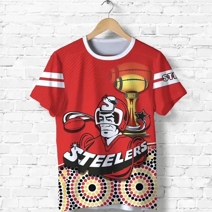 Illawarra Steelers T Shirt Bring Back Indigenous K13 | Lovenewzealand.co