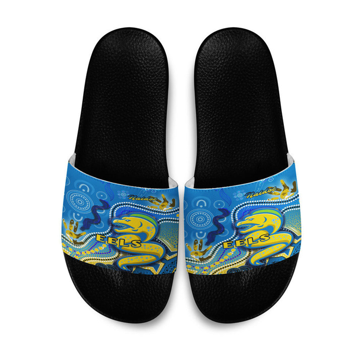 Love New Zealand Slide Sandals - Parramatta Eels Naidoc New Slide Sandals | africazone.store
