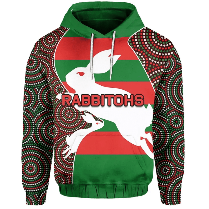 Rabbitohs Hoodie TH4| Lovenewzealand.co