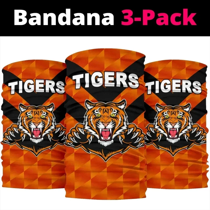 Balmain Bandana 3-Pack Tigers Orange Vibes No.2 K8 | Lovenewzealand.co