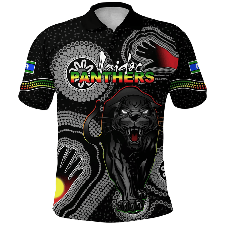 Panthers Naidoc Week 2021 Polo Shirt K13 | Lovenewzealand.co