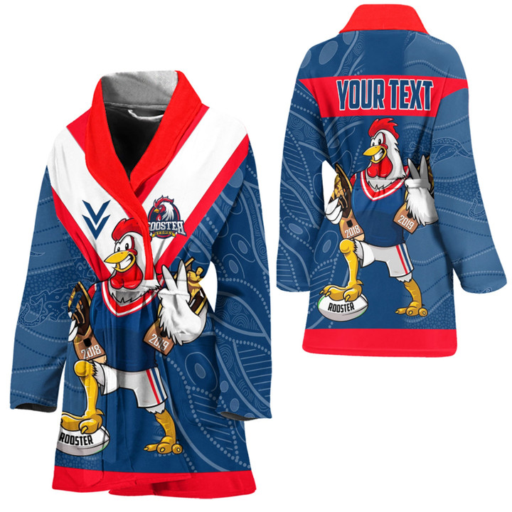 Rugby Life Bath Robe - (Custom) Sydney Roosters Champion Style A35