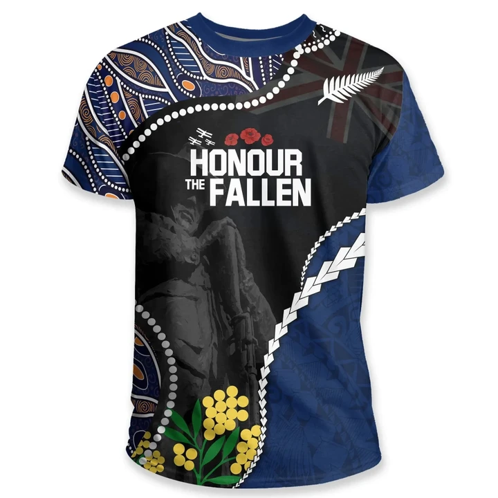 Anzac T Shirt, Aboriginal Maori Shirt K8