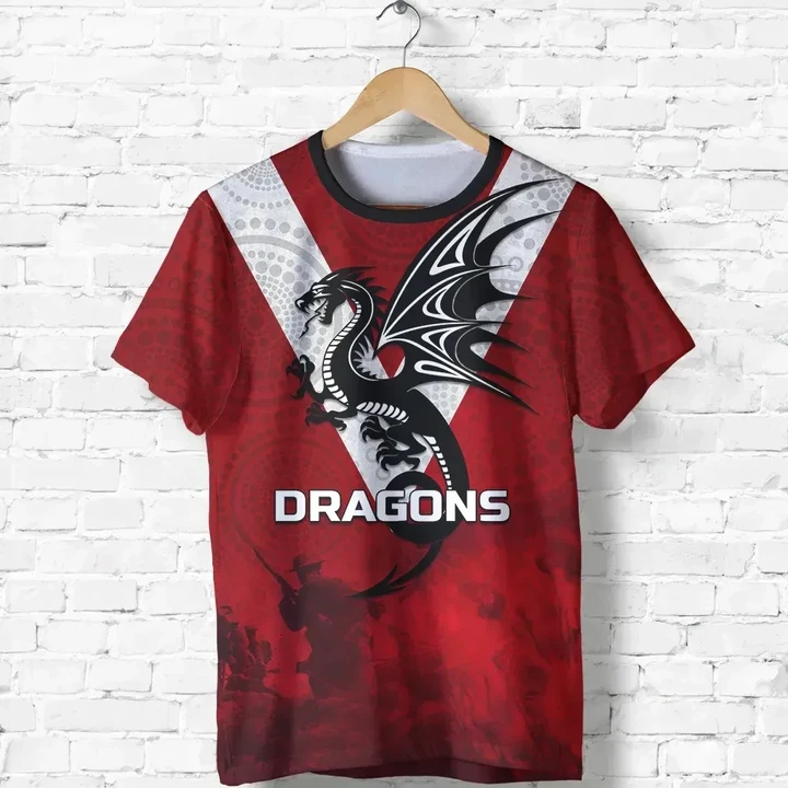 Australia Anzac Day T Shirt Dragons TH6 | Lovenewzealand.co